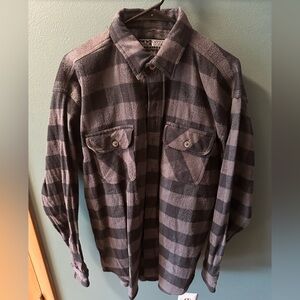 Canyon Guide Gray and Black Flannel Shirt